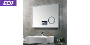 Smart LED bathroom mirror 